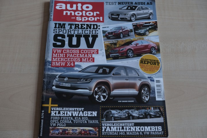 Deckblatt Auto Motor und Sport (26/2011)